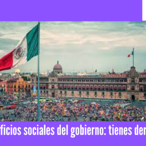 ¿Beneficios sociales del gobierno: tienes derecho?