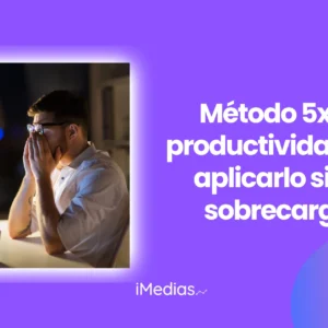 Método 5×25 de productividad: cómo aplicarlo si estás sobrecargado